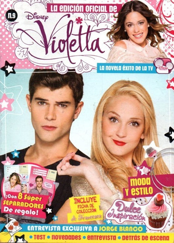 Revista Violetta De Disney Numero 9 Con Stickers