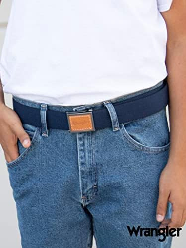 Wrangler Cinturón De Vestir Para Uso Diario Informal Elástic