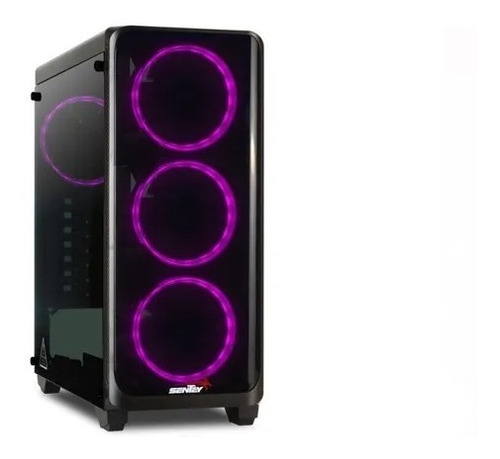 Imagen 2 de 9 de Gabinete Gamer Sentey K20 Plus 6350-sf Rgb Mid Tower