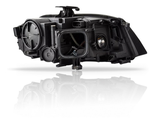 Par Farol Audi A4 09 A 12 Eletrico C/ Motor C/ Led S/ Xenon