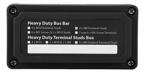 Rv Heavy Duty Bus Bar Caja De Distribución De Alimentación D