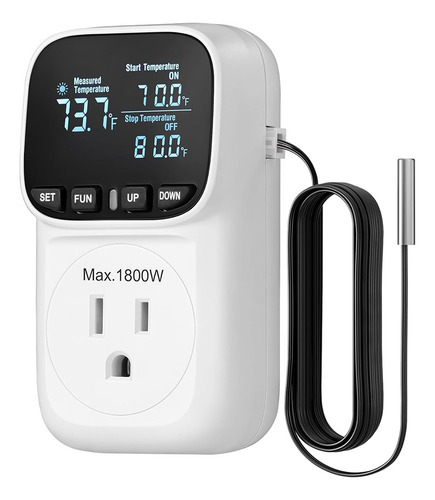 Controlador De Temperatura Digital, Salida De Termostato P D