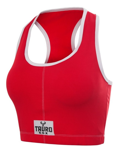 Imagen 3 de 8 de Top Boxeo Femenino Protector Busto Pecho Artes Marciales