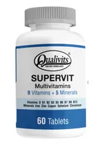 Comprar Supervit Multivimatins 9 Vit. + 5 Minerales 60 Tab Qualivits