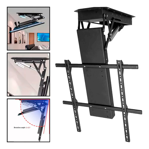 Soporte Tv Techo Motorizado Brazo Hidráulico 32-75 Control R