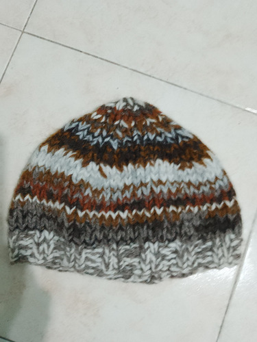 Gorro Lana Llama 25 X 20 Cms 