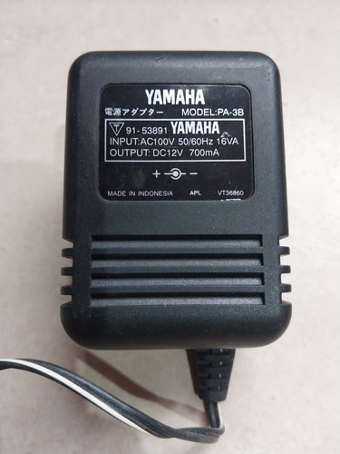 Fuente Transformador Yamaha Original Para Teclado Yamaha 