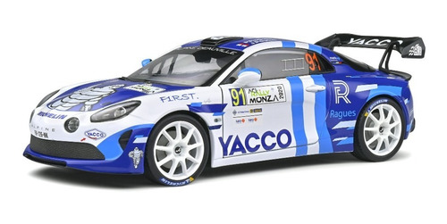 Alpine A110 Rally Wrc Monza 2020 Auto Escala 1:18