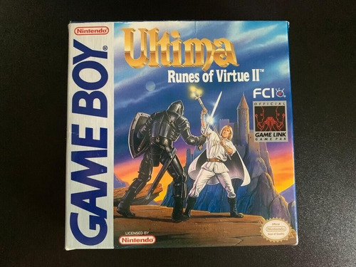 Ultima Runes Of Virtue 2 Game Boy