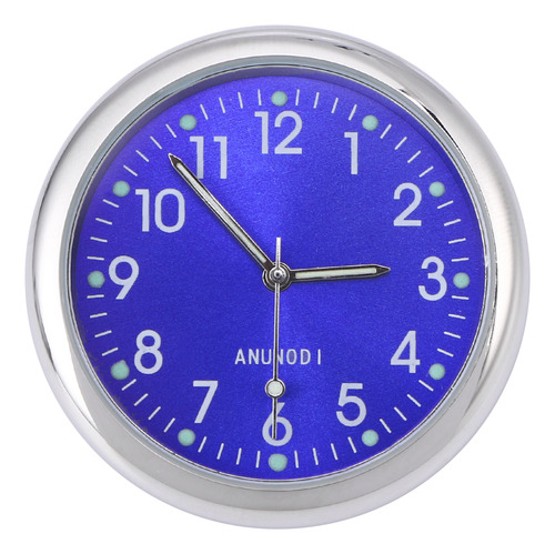 Reloj Azul Para Salpicadero De Coche, Indicador Luminoso, In