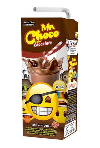 Chocolatada Mr. Choco X 18und X 200ml - Almacen Mingo