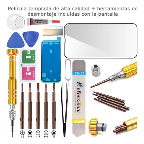 Pantalla Táctil Lcd Para iPhone 13 Pro Max A2484 A2641 A2643 A2644 A2645 Zhangtuo