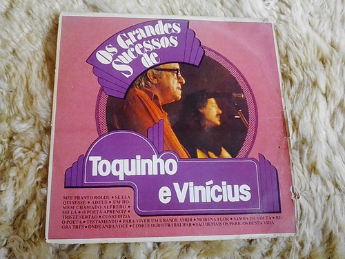 Lp Vinil Toquinho E Vinicius - Os Grandes Sucessos