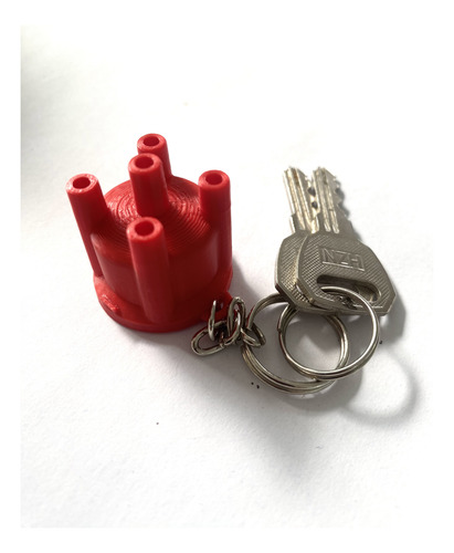 Llavero Empi Tapa Distribuidor Vocho Rojo Combi Brasilia 3d