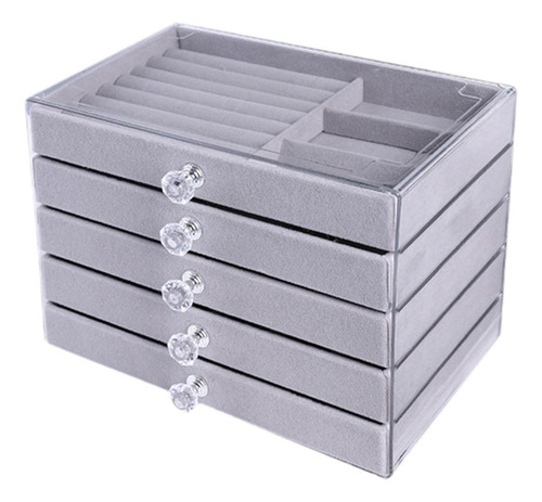 Organizador De Joyas De 5 Capas Con MĂșltiples