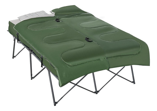 Cama De Dormir Portatil De Camping Plegable Para 2 Personas