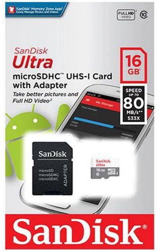 Memoria Micro Sd 16gb Sandisk