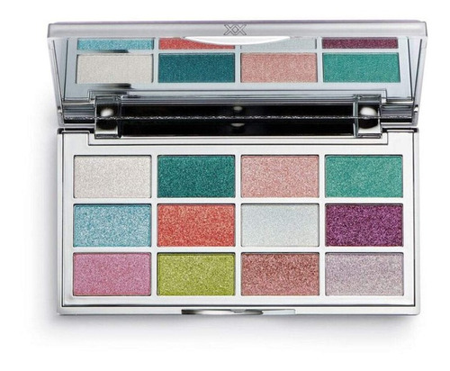 Paleta De 12 Sombras Crystal Xx Amethyst, Xx Revolution