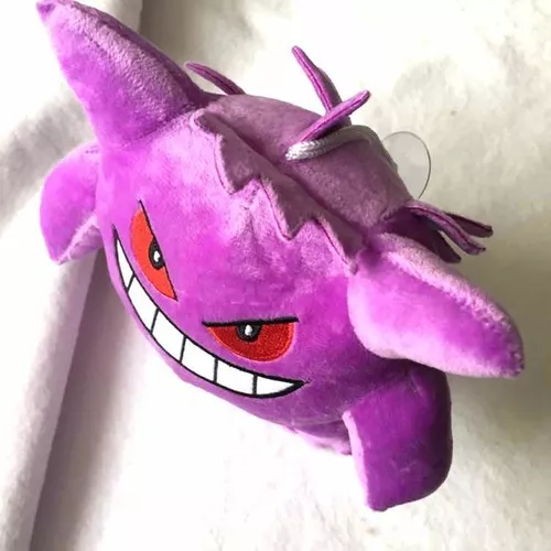 Gengar Mega Evolução Pokémon Fantasma Pelúcia 18x25cm