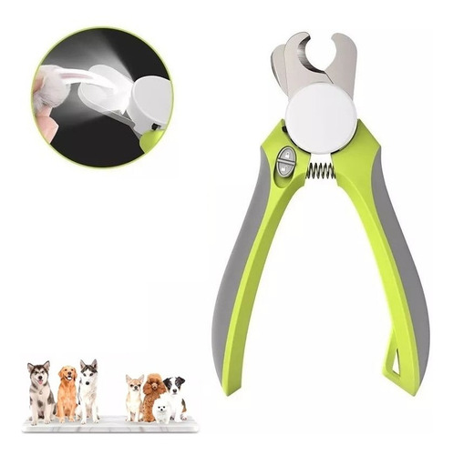 Corta Uñas Profesional Para Mascotas Con Luz Led Perro/gato