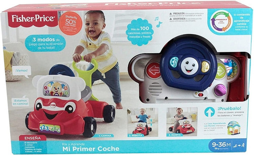 Mi Primer Coche Fisher Price Ríe Y Aprende