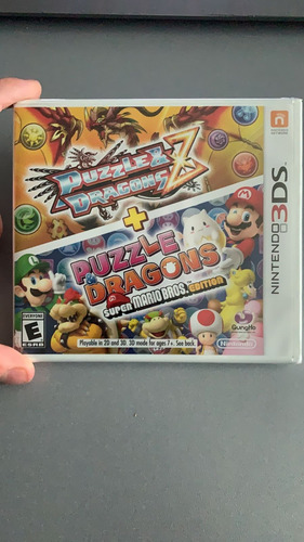 Puzzle And Dragons Super Mario Bros Edition Sellado 3ds