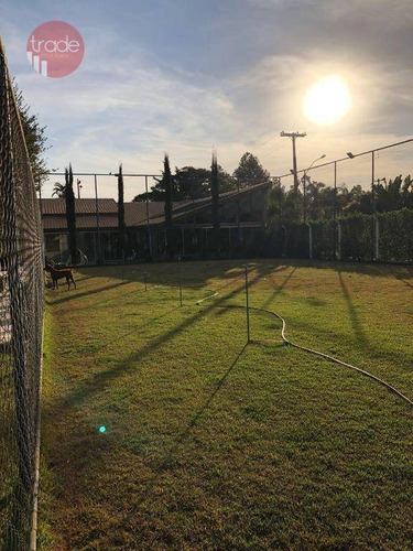 Chácara Com 4 Dormitórios À Venda, 2500 M² Por R$ 1.600.000,00 - Condomínio Estância Beira Rio - Jardinópolis/sp - Ch0106