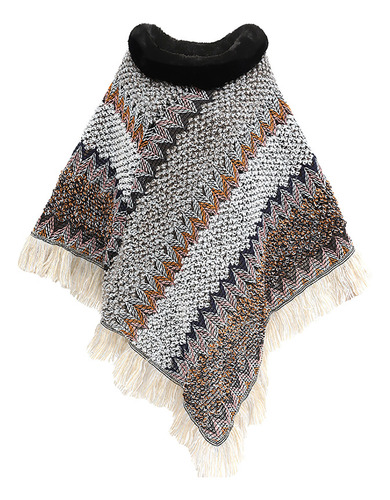 D Chal De Punto Nuevo Para Mujer De Otoño E Invierno, En Sto