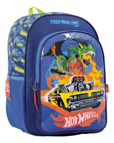 Mochila De Espalda 16'' Hot Wheels Dragón 11619