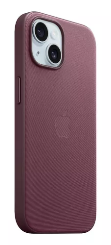 Funda magsafe con carga inalámbrica Apple Clear Case MagSafe rojo mora con  diseño trenzado fino para iPhone iPhone 15 Iphone 15 por 1 unidad