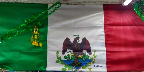 Bandera De Mexico Republicana Juarez Juarista Historica