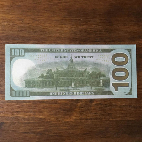 Imagen 3 de 4 de 5 Billetes De 100 Dólares De Juguete