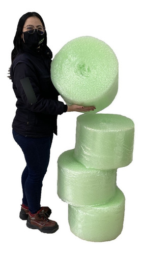 Imagen 1 de 4 de Plástico Burbuja Oxo - Biodegradable De 30cmx50m Cuatro Und