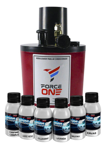 Kit Nebulizador Ar Condicionado Automotivo +6 Limpa Ar