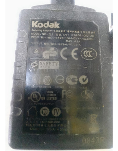 Cargador Kodak Mod Tesa 5g1