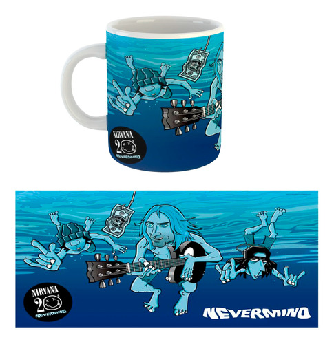 Taza Nirvana Grunge Kurt Cobain |de Hoy No Pasa| 4