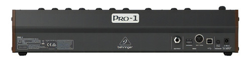 Sintetizador analógico Vco modular duplo Behringer Pro-1