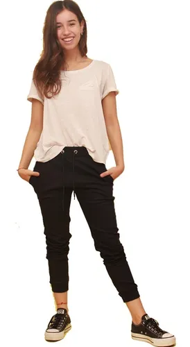 Jogger gabardina mujer sales