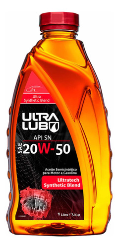 Aceite 20w50 Semisintetico Ultra Lub