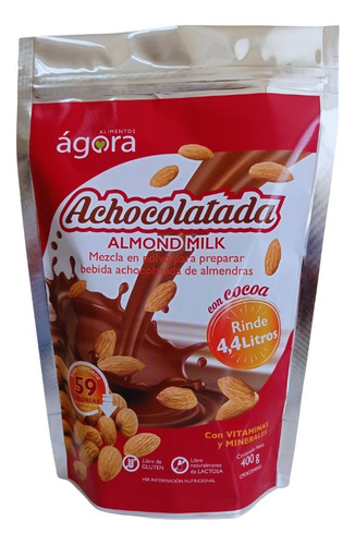 Achocolatada Leche De Almendras En Polvo  400gr (4,4lts)
