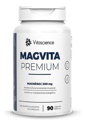 Magvita Premium Puro Magnésio Dimalato