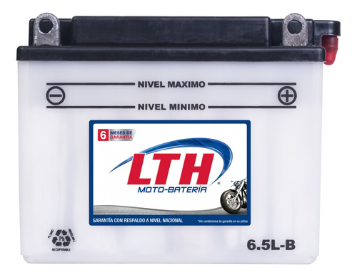Batería Lth Vento Lithium, Ryder, Thriller, Gts 300 - 6.5l-b