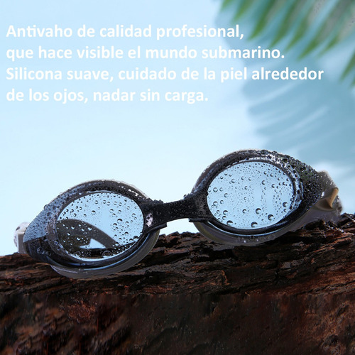 Kit 5en1 De Gafas De Natación Y Gorra Accesorios De Natación Ferroso