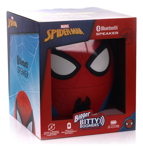 Parlante Bitty Boomers Malvel Spiderman Con Bluetooth