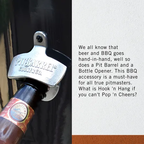 Abrebotellas Pit Barrel Cooker | Abrebotellas De Acero Inox.