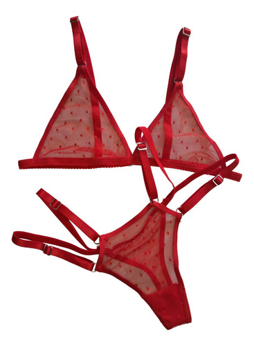 Imagen 8 de 10 de Conjunto Ropa Interior Mujer Bralette Regulable | Sydney