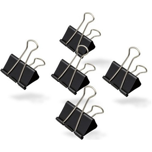 Aprieta Papel Binder Clips Numero 5 Pack X 5 Unidades