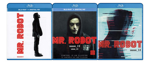 Mr. Robot: Temporada 1-3 Blu-ray 8 Discos