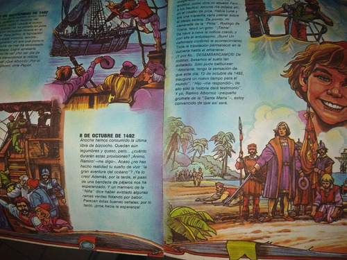 Anteojito Diario De Un Pequeño Grumete De Santa Maria (Usado)