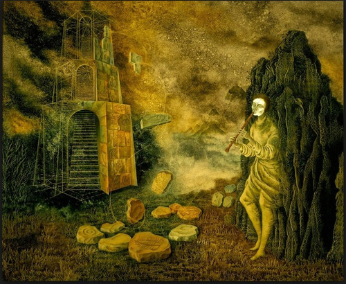 Rompecabezas Remedios Varo El Flautista 1000 Pzas Rommex
